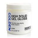 Golden Acrylic Gel Medium High Solid Gloss 8oz - Nevada Fine Arts