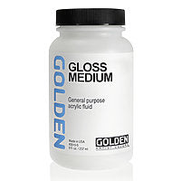 Golden Acrylic Medium Gloss 8oz - Nevada Fine Arts