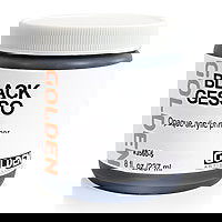 Golden Black Gesso 8oz - Nevada Fine Arts