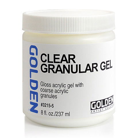 Golden Clear Granular Gel Medium 8oz - Nevada Fine Arts