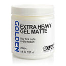 Golden Extra Heavy Gel Matte Acrylic Medium 8oz Jar - Nevada Fine Arts