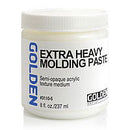 Golden Extra Heavy Molding Paste Acrylic Medium 8oz Jar - Nevada Fine Arts