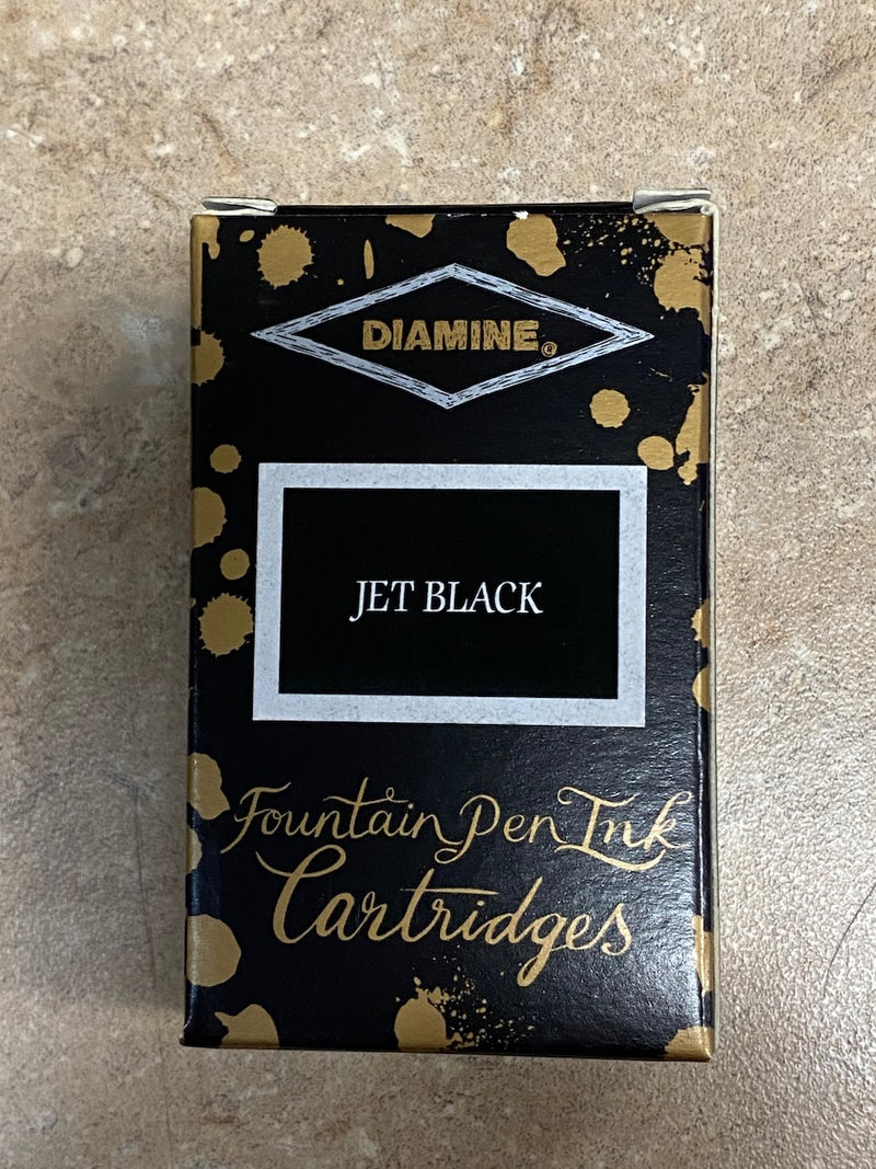 Diamine Inks Jet Black 18 Cartridges