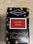 Diamine Inks Ancient Copper 18 Cartridges