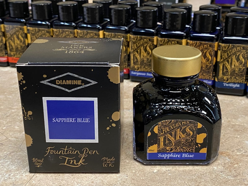 Diamine Inks Sapphire Blue 80ml