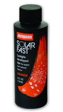 Jacquard SolarFast Dye Orange 4oz - Nevada Fine Arts