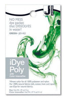 Jacquard iDye Synthetic Fabric Dye Green Poly 14g - Nevada Fine Arts