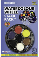 Koh-I-Noor Watercolor Wheel Set Assorted 24pk - Nevada Fine Arts