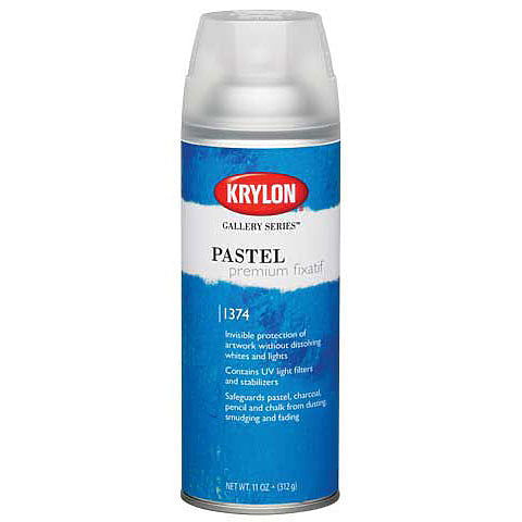 Krylon Gallery Pastel Premium Fixatif 11oz - Nevada Fine Arts