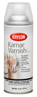 Krylon Kamar Varnish Aerosol Spray 11oz - Nevada Fine Arts