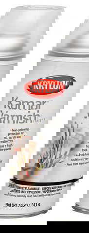 Krylon Kamar Varnish Aerosol Spray 11oz - Nevada Fine Arts