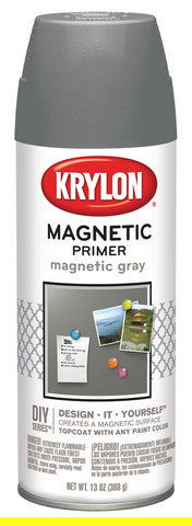 Krylon Magnetic Spray Paint Gray 13oz - Nevada Fine Arts