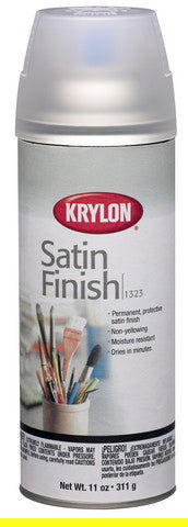 Krylon Satin Finish Spray 11oz - Nevada Fine Arts