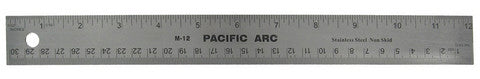 Pacific Arc Stainless Steel Ruler 12"