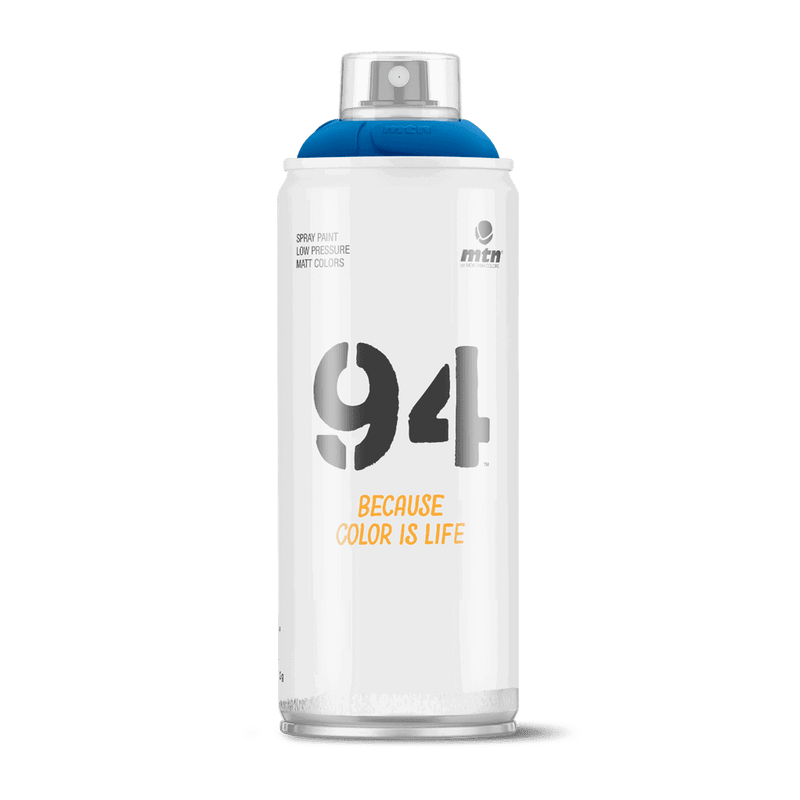 MTN 94 Spray Paint Dark Blue RV-5005 400ml - Nevada Fine Arts