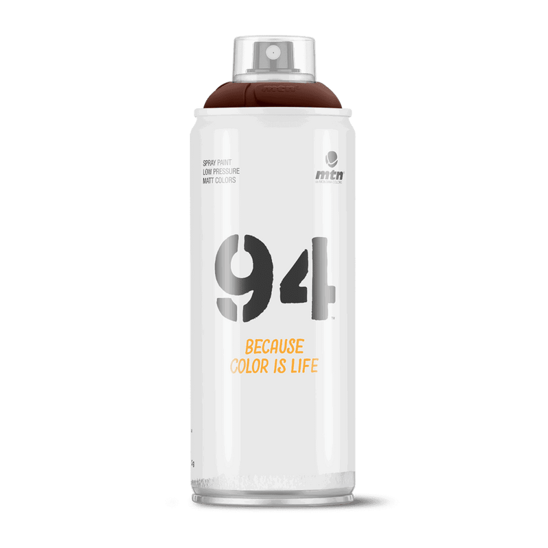 MTN 94 Spray Paint Ebony Brown RV-101 400ml - Nevada Fine Arts