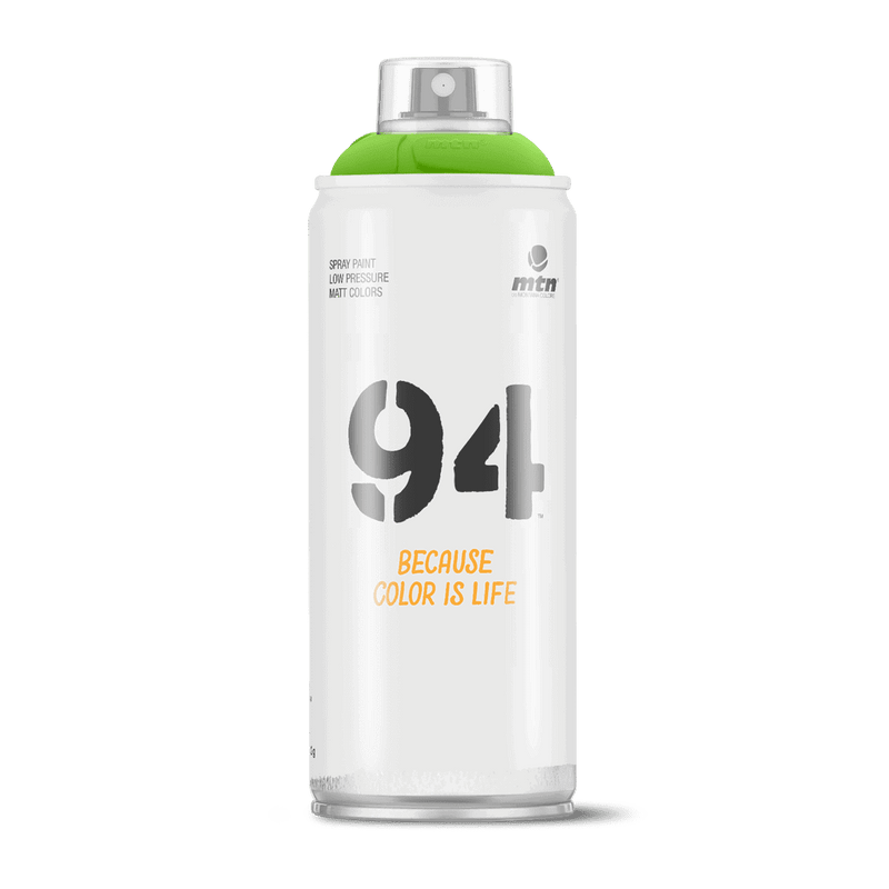 MTN 94 Spray Paint Laser Green RV-281 400ml - Nevada Fine Arts