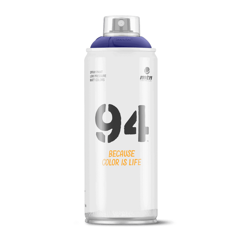 MTN 94 Spray Paint Mantra Blue RV-320 400ml - Nevada Fine Arts