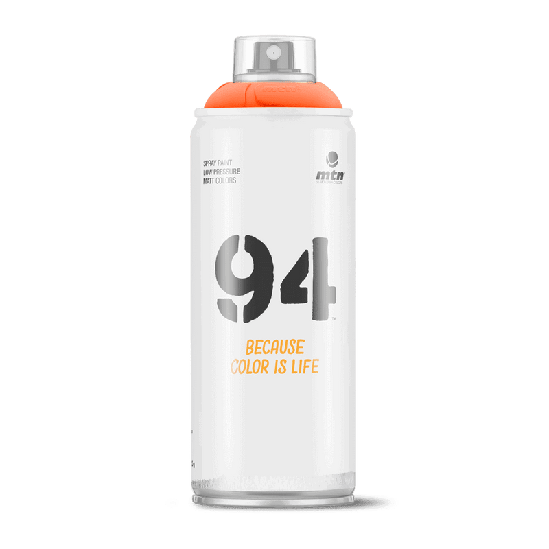 MTN 94 Spray Paint Mars Orange RV-107 400ml - Nevada Fine Arts