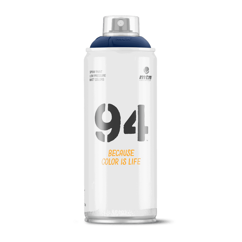 MTN 94 Spray Paint Navy Blue RV-5013 400ml - Nevada Fine Arts