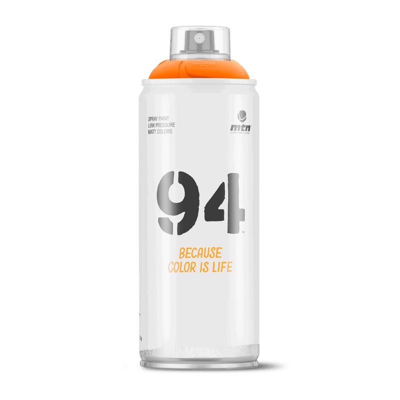 MTN 94 Spray Paint Orange RV-2004 400ml - Nevada Fine Arts