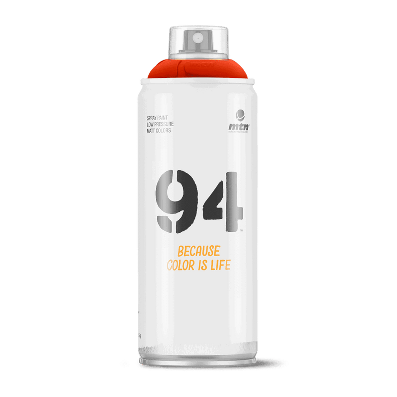MTN 94 Spray Paint Phoenix Orange RV-108 400ml - Nevada Fine Arts