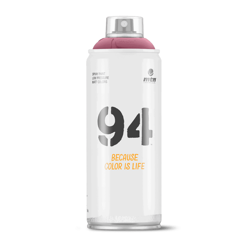 MTN 94 Spray Paint Single Pink RV-88 400ml - Nevada Fine Arts