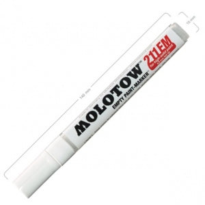 Molotow ONE4ALL Acrylic Paint Marker Empty 4mm - Nevada Fine Arts