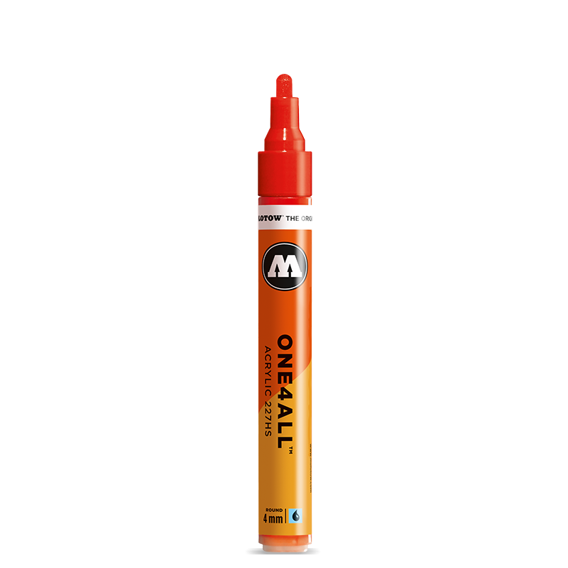 Molotow ONE4ALL Acrylic Paint Marker Grey Blue Dark 4mm - Nevada Fine Arts