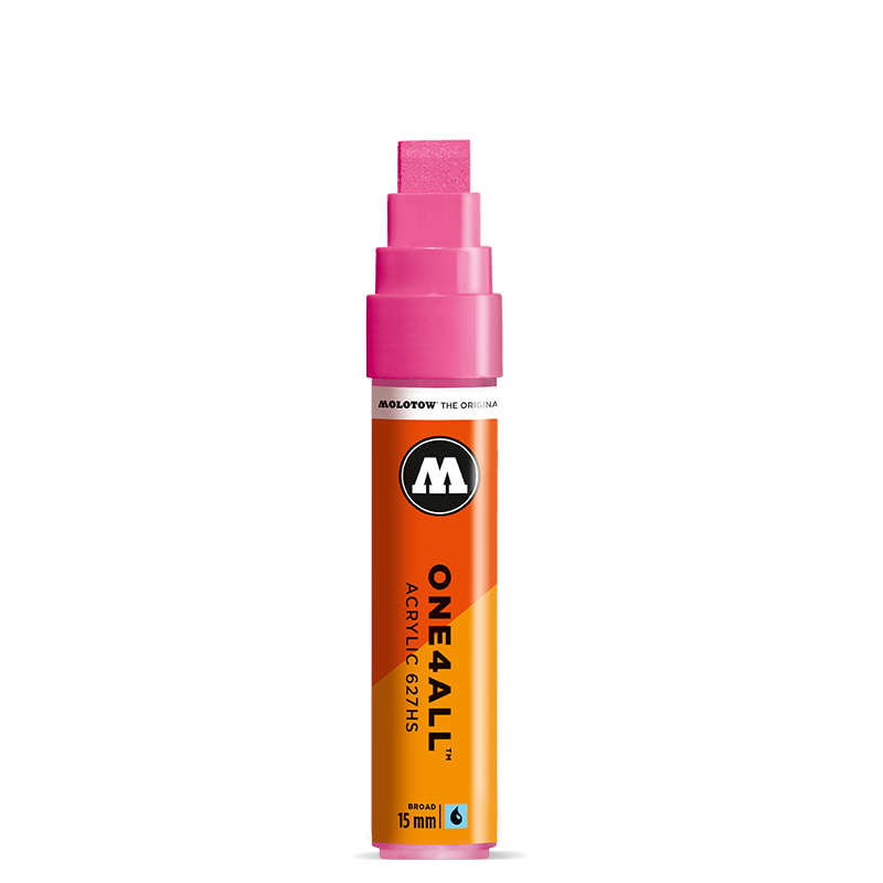 Molotow ONE4ALL Acrylic Paint Marker Signal White 15mm - Nevada Fine Arts