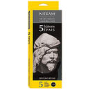 Nitram Charcoal Extra Soft Round Epais 12mm - Nevada Fine Arts