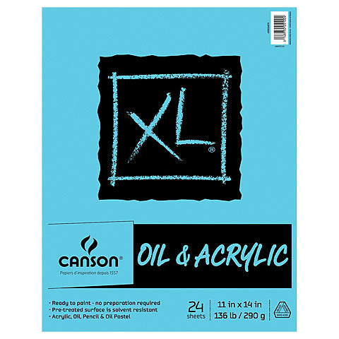 Canson XL Series Oil & Acrylic Paper Pad