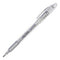 Pentel Sparkle Pop Metallic Gel Pen Silver/Light Silver 1.0mm