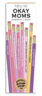 Whiskey River Soap Co. Pencils for Okay Moms #2 Pencils 8pk front