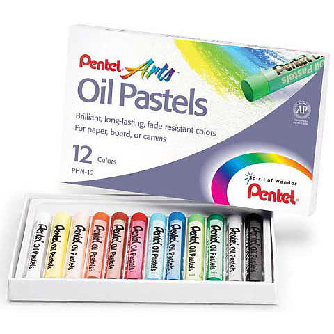 Pentel Arts Oil Pastel Set Assorted Colors 25pc - Nevada Fine Arts