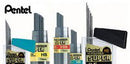 Pentel Super Hi-Polymer Mechanical Pencil Lead .5mm B 12pc Tube - Nevada Fine Arts