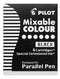 Pilot Parallel Pen Refill Ink Cartridge Pack Black 6pk - Nevada Fine Arts