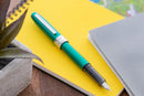 Platinum Plaisir Teal Green Medium Nib Fountain Pen