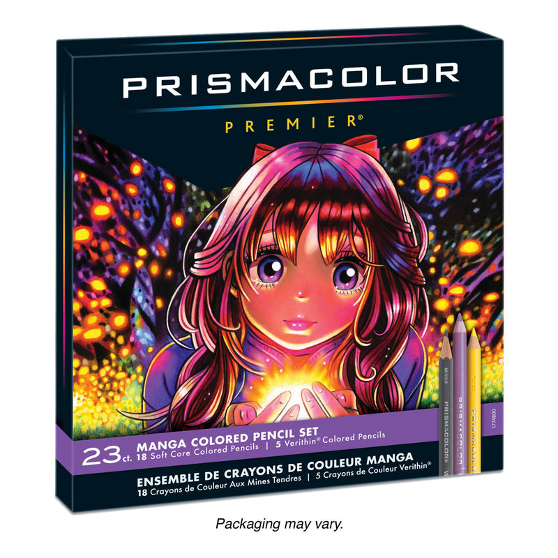Prismacolor Premier Soft Core Colored Pencil Set Manga 23pc - Nevada Fine Arts