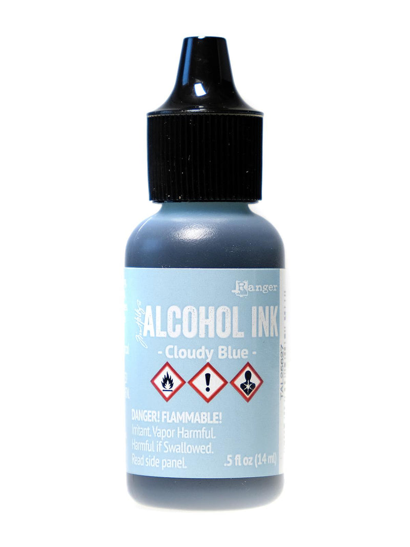 Ranger Alcohol Ink Cloudy Blue 0.5oz - Nevada Fine Arts