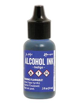Ranger Alcohol Ink Indigo 0.5oz - Nevada Fine Arts