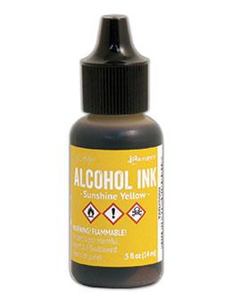 Ranger Alcohol Ink Sunshine Yellow 0.5oz - Nevada Fine Arts