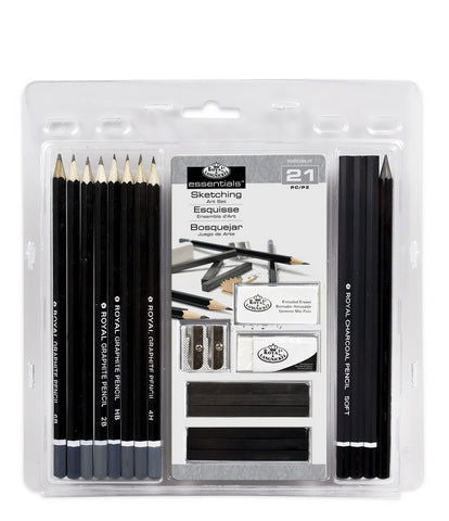Royal Brush Essentials Sketching kit 21 set - Nevada Fine Arts