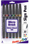 Pentel Sign Pen Micro Brush