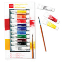 Savoir-Faire Opaque Watercolor Gouache Set Assorted Colors 10ml Tubes 10pk included products out of box