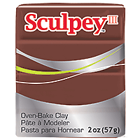Sculpey III Chocolate 2oz