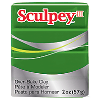 Sculpey III Leaf Green 2oz