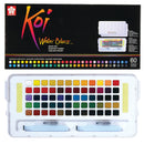 Sakura Koi Water Colors Studio Set Assorted Colors 60pc - Nevada Fine Arts