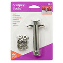 Sculpey Clay Extruder Gun 22pcs - Nevada Fine Arts