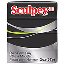 Sculpey III Black 2oz - Nevada Fine Arts